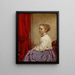 Portrait von Amelia G. Studley - Joseph Oriel Eaton — gerahmtes Bild an der Wand