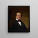 Portrait de Joseph E. Pope - Joseph Oriel Eaton — gerahmtes Bild an der Wand