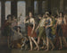 Das schöne Anthia führt ihre Gefährtinnen zum Tempel der Diana in Ephesus - Joseph Paelinck — Ansicht des Kunstwerks