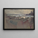 Bucht von New York vom Margaret - Joseph Pennell — gerahmtes Bild an der Wand