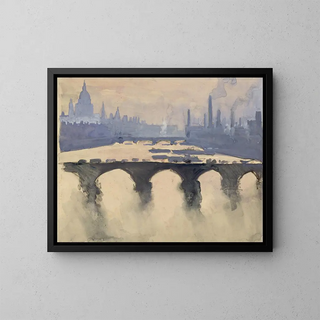 Joseph Pennell - Out of my London window dome and spires and chimneys mist and smoke.webp
