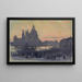 Die goldene Mond - Joseph Pennell — gerahmtes Bild an der Wand