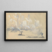 Remorqueurs - Joseph Pennell — gerahmtes Bild an der Wand