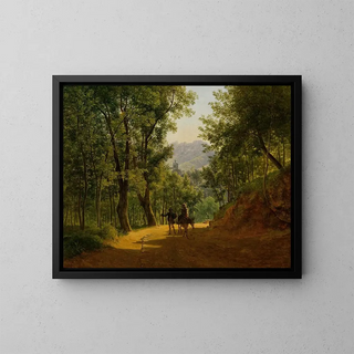 Joseph Rebell - Italienische Landschaft.webp
