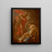 Jupiter und Semele - Joseph Redl — gerahmtes Bild an der Wand