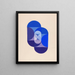 Clé bleue - Joseph Schillinger — gerahmtes Bild an der Wand