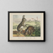 Hase - Joseph Scholz — gerahmtes Bild an der Wand
