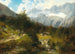 Szene zwischen Handeck und Grimsel - Joseph Schoyerer — Ansicht des Kunstwerks