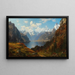 Urnersee - Joseph Schoyerer — gerahmtes Bild an der Wand
