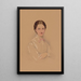 Fanny Hymans Cluysenaar - Joseph Schubert — gerahmtes Bild an der Wand