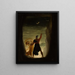 Prospero und Ariel aus Der Sturm von Shakespeare - Joseph Severn — gerahmtes Bild an der Wand