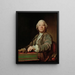 Christoph Willibald Gluck - Joseph Siffred Duplessis — gerahmtes Bild an der Wand