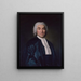 Jean - Baptiste François, Graf von la Michodière, vom Handel ausgeschlossen (1772 - 1778) - Joseph Siffred Duplessis — gerahmtes Bild an der Wand