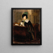 Madame Katharina Waldmüller - Joseph Weidner — gerahmtes Bild an der Wand