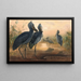 Le Bec-en-sabot - Joseph Wolf — gerahmtes Bild an der Wand