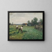 Erntezeit - Joseph Wopfner — gerahmtes Bild an der Wand