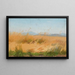 Feld des Weizens Studie - Joseph Wopfner — gerahmtes Bild an der Wand