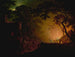 Ein brennendes Häuschen in der Nacht - Joseph Wright de Derby — Ansicht des Kunstwerks