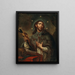 Saint Jean Népomucène - Joseph Zanusi — gerahmtes Bild an der Wand