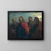 L'Adieu du Christ à ses disciples allant à Gethsémani - Joseph von Führich — gerahmtes Bild an der Wand