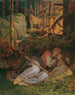 Genoveva ruht im Wald - Joseph von Führich — Ansicht des Kunstwerks