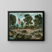 Camp CCC in Balboa Park - Josephine Joy — gerahmtes Bild an der Wand