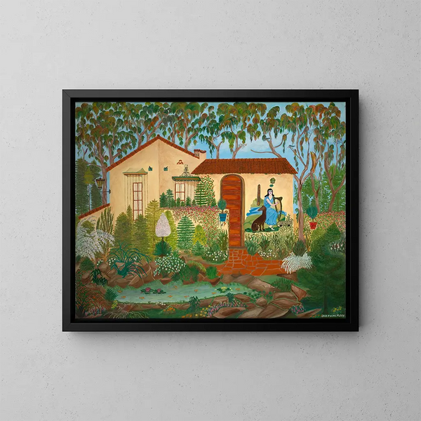 Cottage irlandais - Josephine Joy — gerahmtes Bild an der Wand