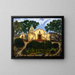 Mission de San Diego - Josephine Joy — gerahmtes Bild an der Wand