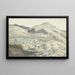 Landschaft mit Kloster bei Subiaco - Josephus Augustus Knip — gerahmtes Bild an der Wand