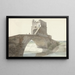 Le Pont Salario près de Rome - Josephus Augustus Knip — gerahmtes Bild an der Wand