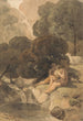 Bergers arcadiens près d'un bassin - Joshua Cristall — Ansicht des Kunstwerks