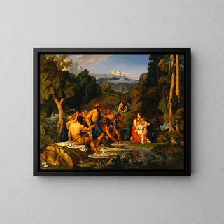 Joshua Cristall - Latona and the Lycian Peasants.webp