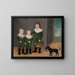Die Kinder Westwood - Joshua Johnson — gerahmtes Bild an der Wand