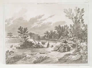 Der Staudamm von Bolling bei Peterburg, Virginia - Joshua Shaw — Ansicht des Kunstwerks