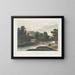 Jones Falls bei Baltimore - Joshua Shaw — gerahmtes Bild an der Wand