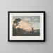 Norfolk seit Gosport, Virginia - Joshua Shaw — gerahmtes Bild an der Wand