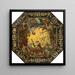 Joueurs de luth - Hugo Charlemont — gerahmtes Bild an der Wand