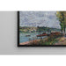 Reproduktion des Gemäldes Nebeltag in Saint-Mammès - Alfred Sisley