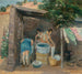 Tag des Wäschewaschens in Santa Fe - John Sloan — Ansicht des Kunstwerks