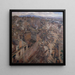 Markttag in Torroella - Francesc Gimeno — gerahmtes Bild an der Wand