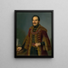 Portrait des Antal Roch - Józef Bożetech Klemens — gerahmtes Bild an der Wand