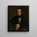 Portrait de J. V. Frio - Józef Bożetech Klemens — gerahmtes Bild an der Wand