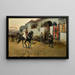 Ein preisgekrönter Vollblüter - Józef Brandt — gerahmtes Bild an der Wand
