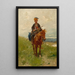 Montant la garde - Józef Brandt — gerahmtes Bild an der Wand