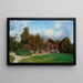 Villa im Garten Kuklwka - Józef Chełmoński — gerahmtes Bild an der Wand