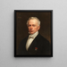 Portrait von Edward Moretus - Józef Delin — gerahmtes Bild an der Wand