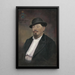 Schertl Vincze - Jozef Hanula — gerahmtes Bild an der Wand