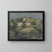 Vue de l'église - Jozef Hanula — gerahmtes Bild an der Wand