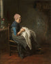 La petite couturière - Jozef Israëls — Ansicht des Kunstwerks