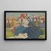 Dorffest - Jozef Teodor Mousson — gerahmtes Bild an der Wand